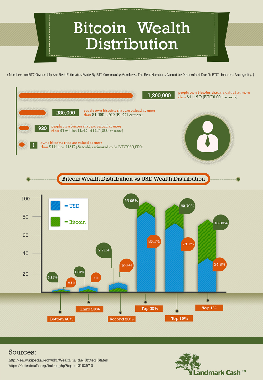 Bitcoin Wealth Distribution