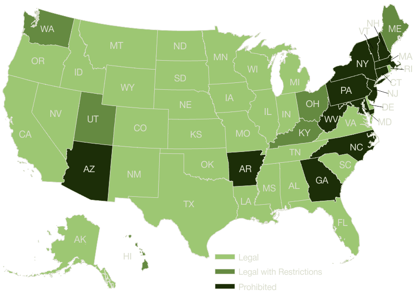 U.S.A map image